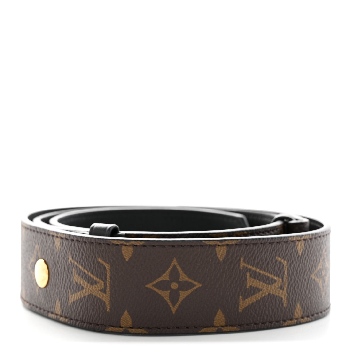 Monogram Adjustable Bandouliere Shoulder Strap Black