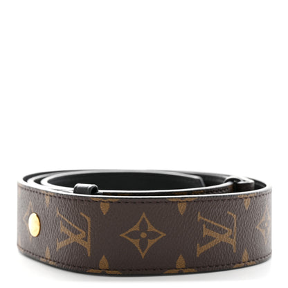 Louis Vuitton Monogram Adjustable Bandouliere Shoulder Strap Black 2 of 5