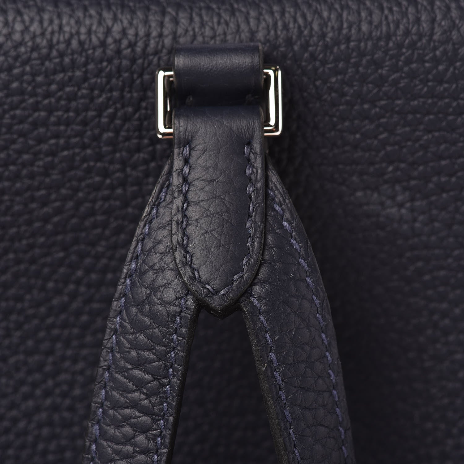 Hermes Togo Kelly Ado Backpack Bleu Nuit 15 of 23
