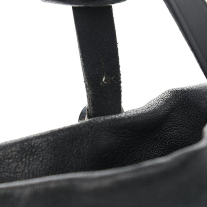 Jimmy Choo Lambskin Chain Embellished Blare Tote Black 19 of 23