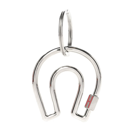 Hermes Stainless Steel Fer a Cheval Key Ring 1 of 6