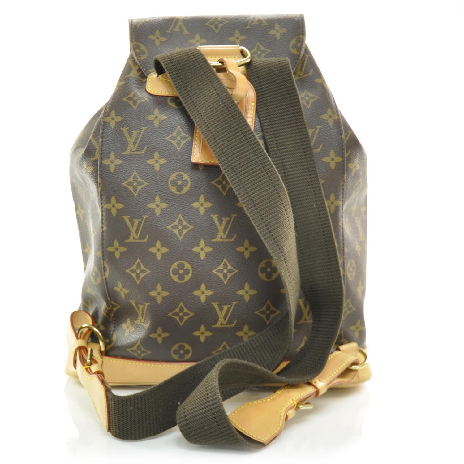 Louis Vuitton Monogram Montsouris GM Backpack 4 of 8