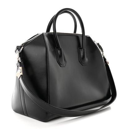 Givenchy Shiny Lord Calfskin Medium Antigona Black 3 of 20