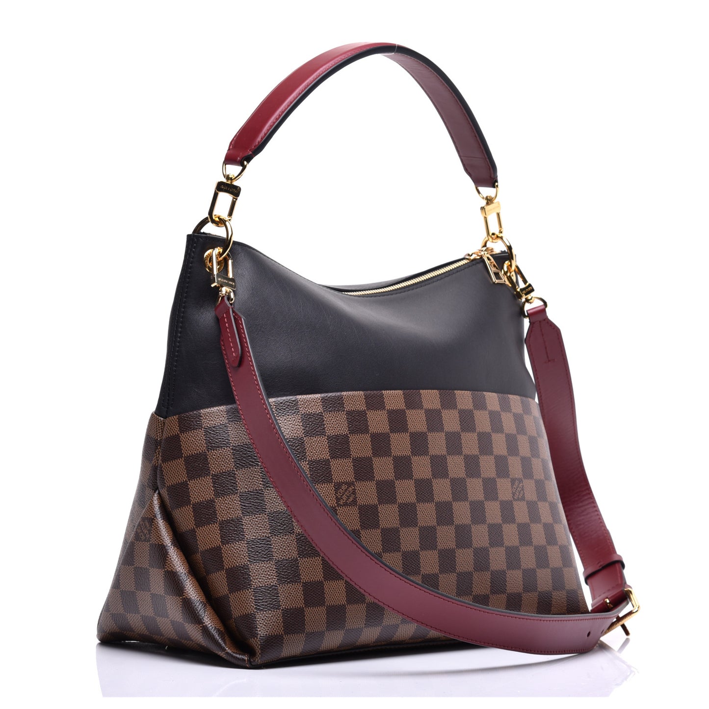 Damier Ebene Calfskin Maida Black