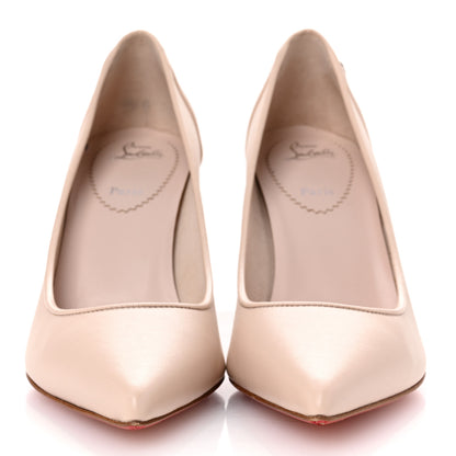 Christian Louboutin Nappa Sporty Kate 85 Pumps 37 Leche 3 of 9