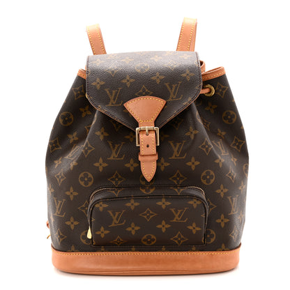 Louis Vuitton Monogram Montsouris MM Backpack 1 of 10