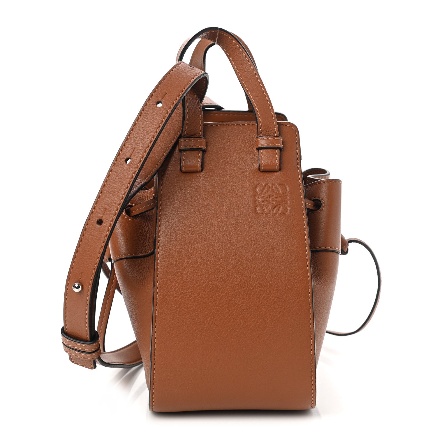 Loewe Calfskin Mini Hammock Shoulder Bag Tan 1 of 9
