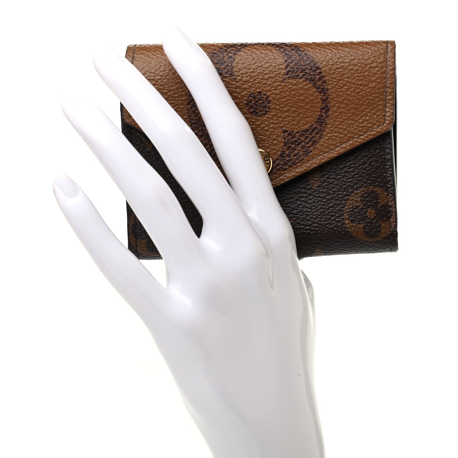 Louis Vuitton Reverse Monogram Giant Zoe Wallet 2 of 7