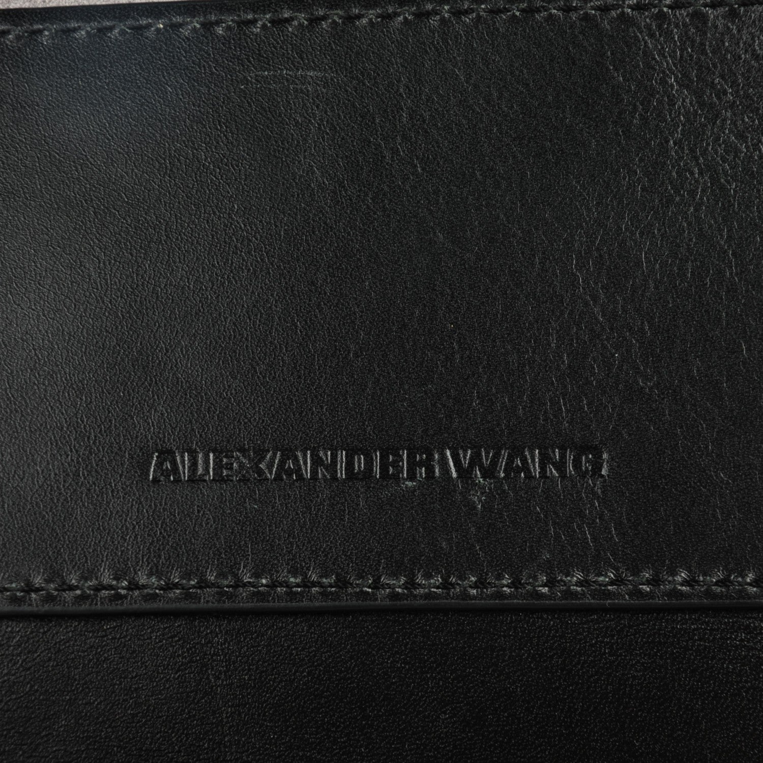 Alexander Wang Calf Hair Prisma Skeletal Tote Black 5 of 10