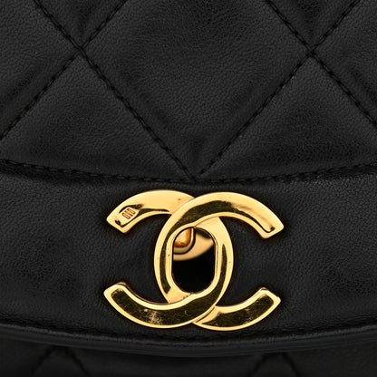 Chanel Lambskin Quilted Small Single Flap Black 13 of 16