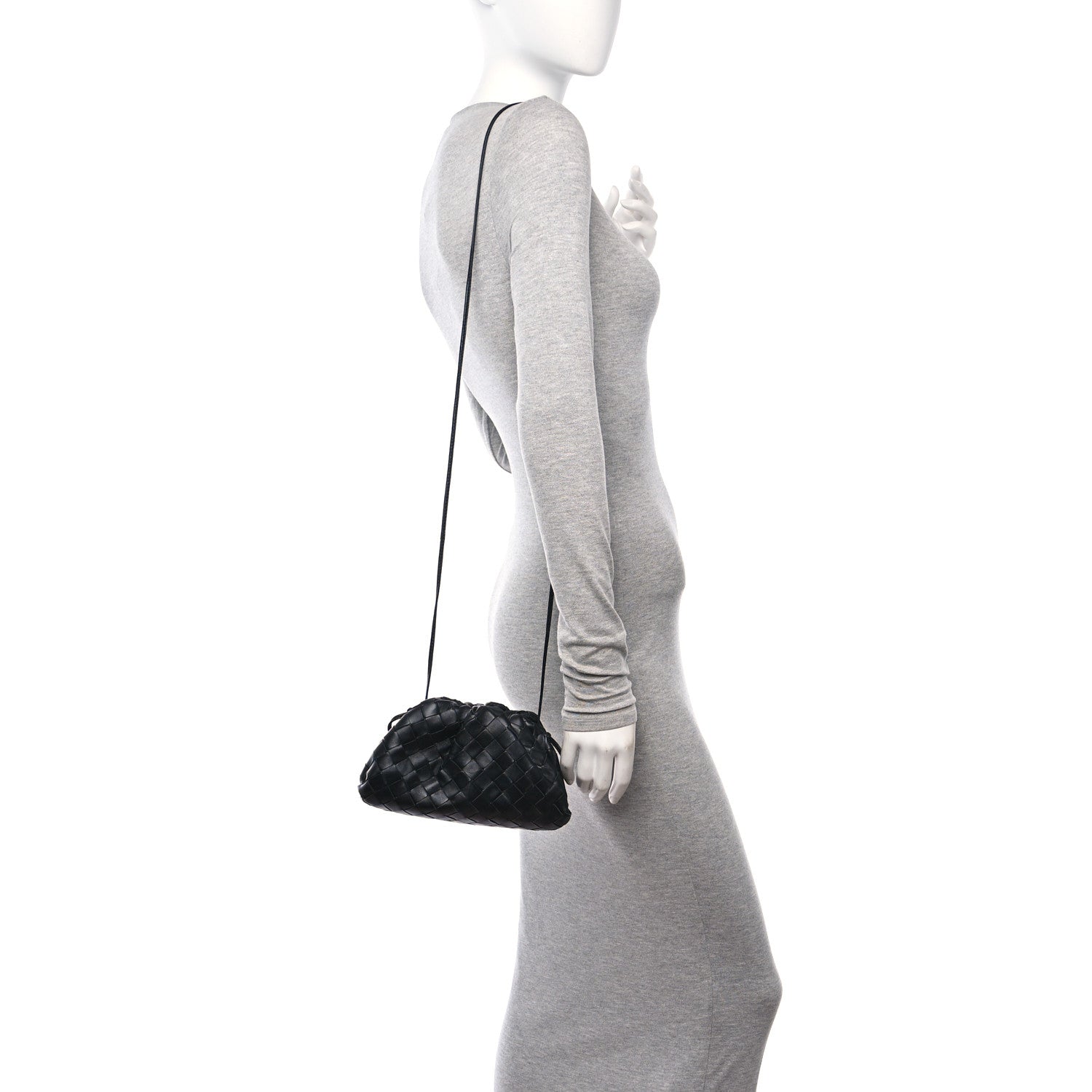Bottega Veneta Nappa Intrecciato The Mini Pouch Black 2 of 11
