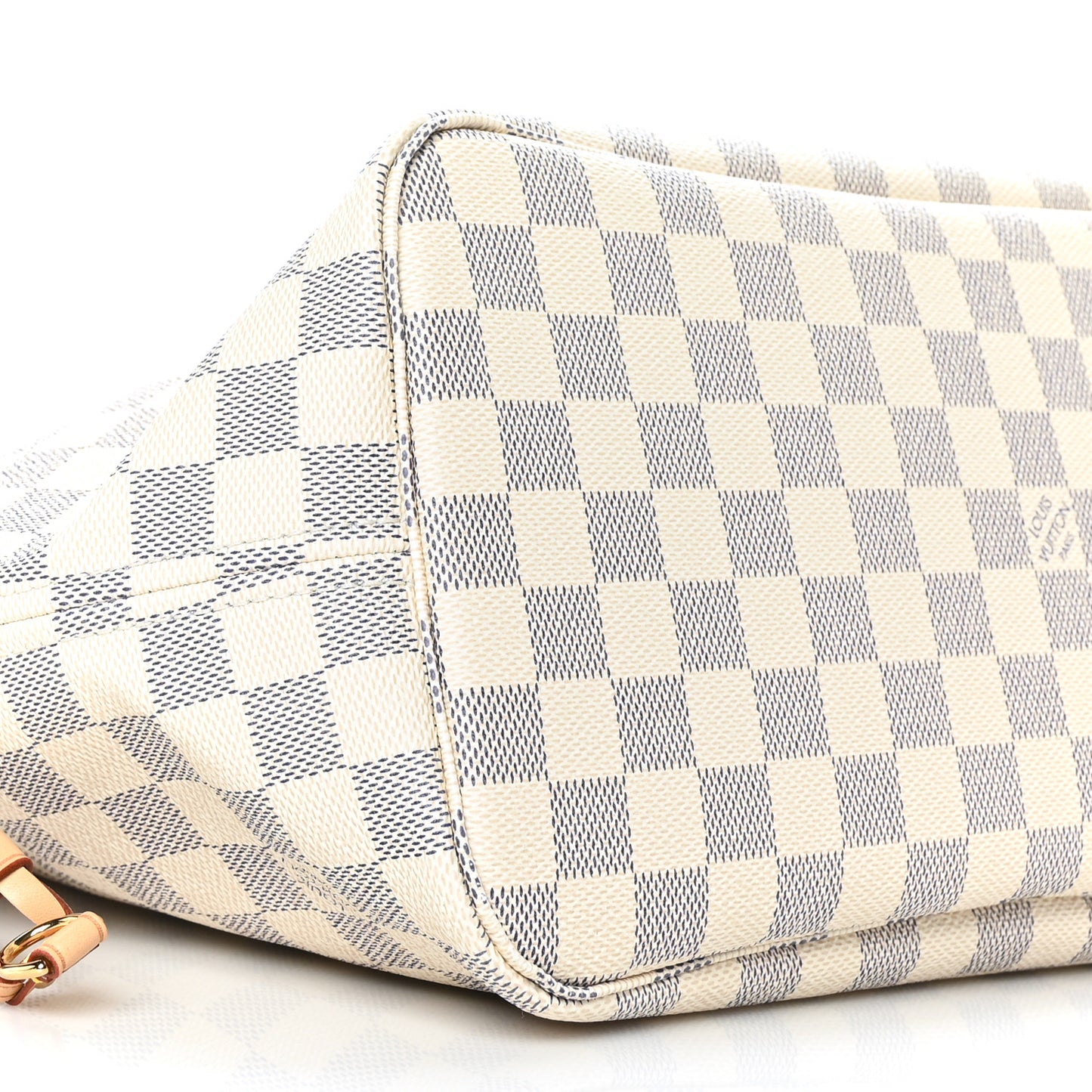 Damier Azur Neo Neverfull MM Rose Ballerine