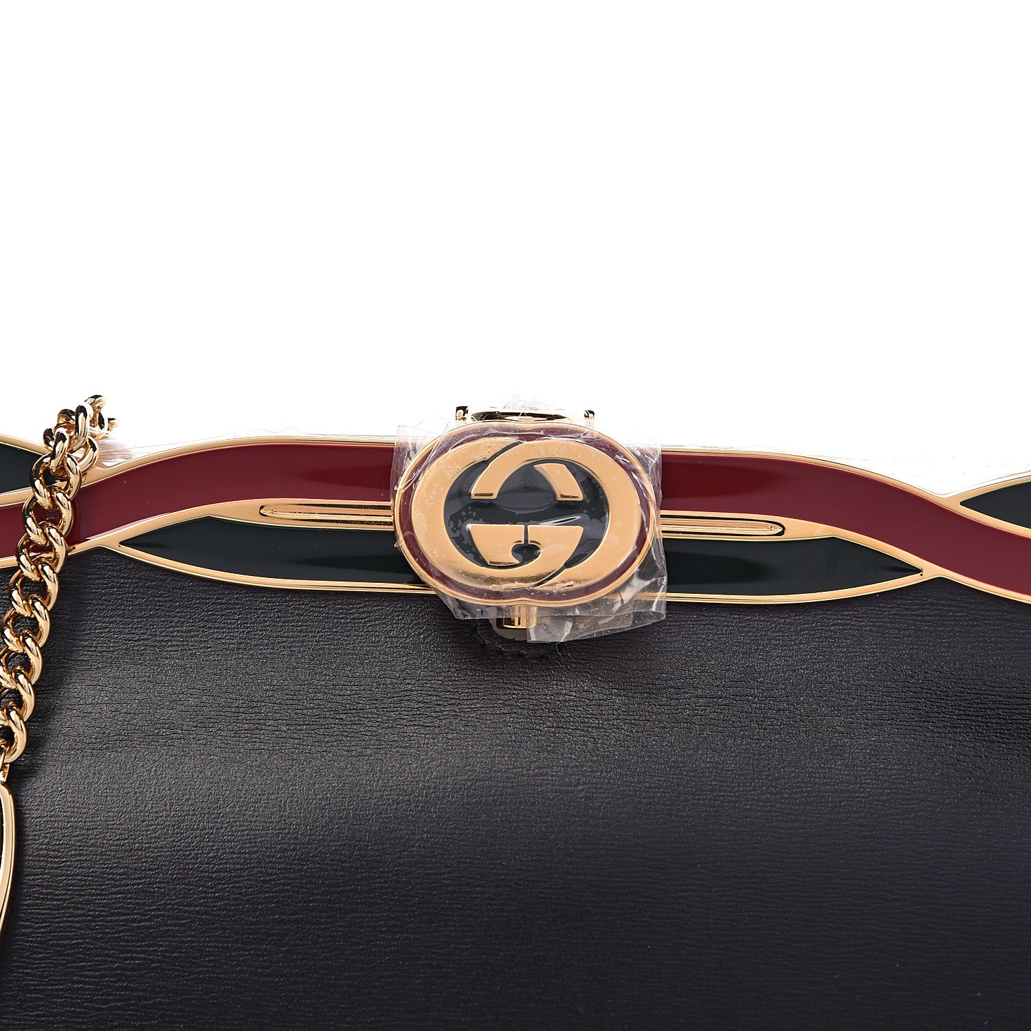 Gucci Palm Lux Broadway Evening Clutch Bag Black 9 of 12