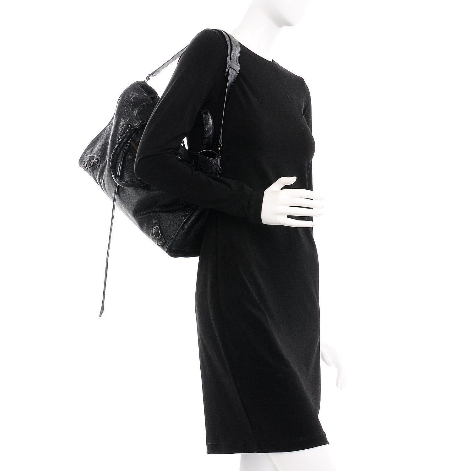 Balenciaga Agneau Classic Hardware City Black 3 of 9