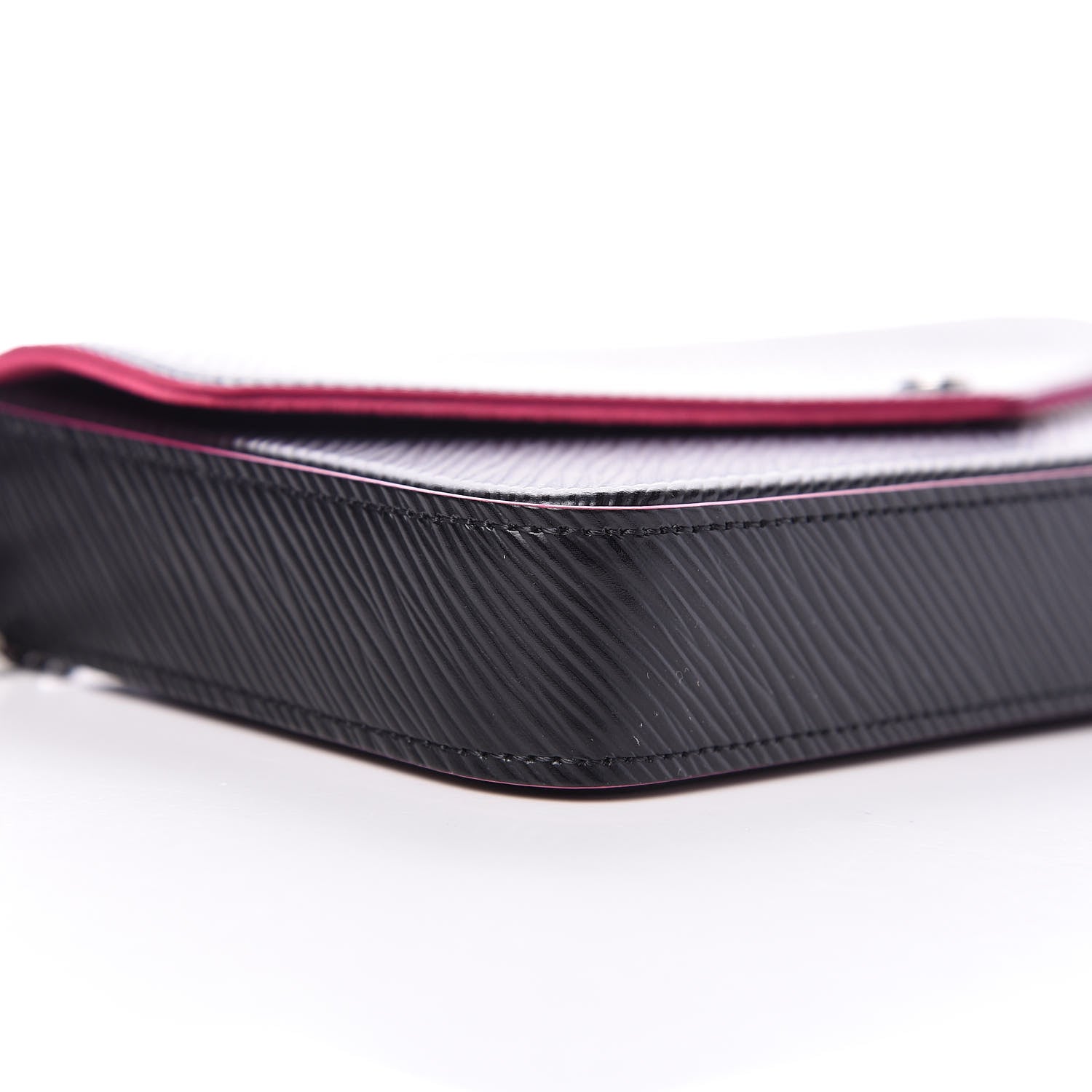 Louis Vuitton Epi Pochette Felicie Black Hot Pink 8 of 10