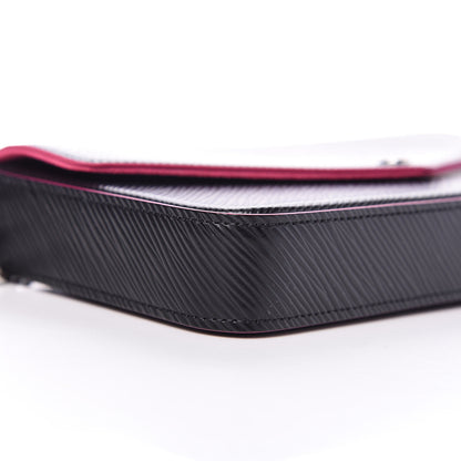 Louis Vuitton Epi Pochette Felicie Black Hot Pink 8 of 10