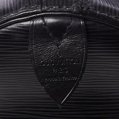 Louis Vuitton Epi Keepall 55 Black 10 of 10