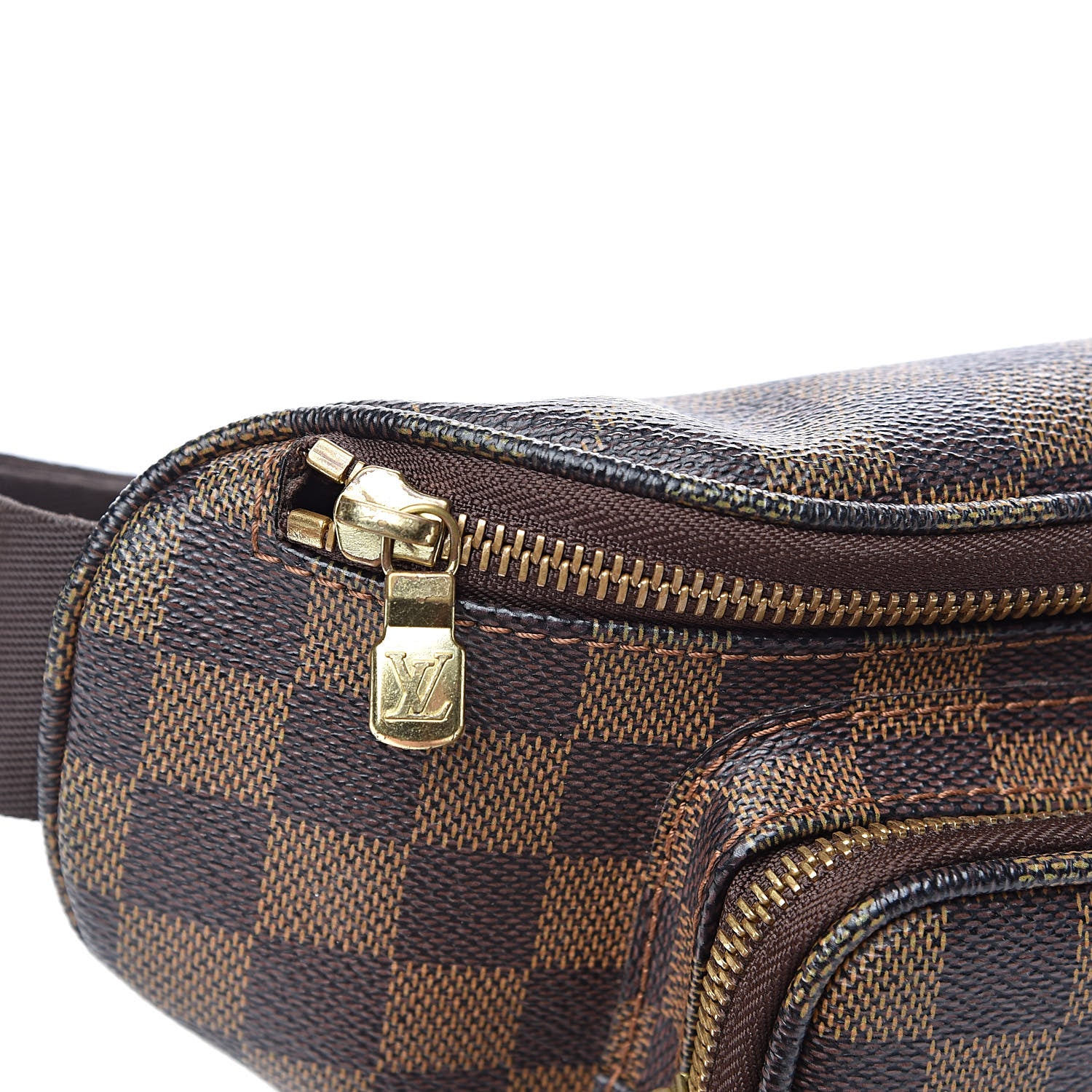 Louis Vuitton Damier Ebene Melville Bum Bag 8 of 10