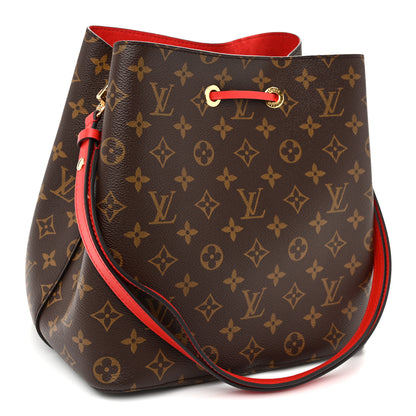 Louis Vuitton Monogram Neonoe MM Coquelicot 3 of 9