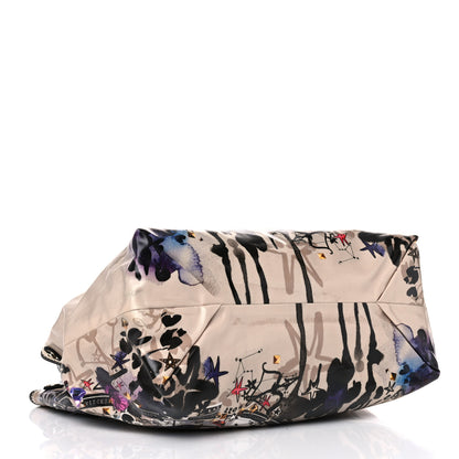 Jimmy Choo Glazed Canvas Zodiac Tote Black 4 of 13