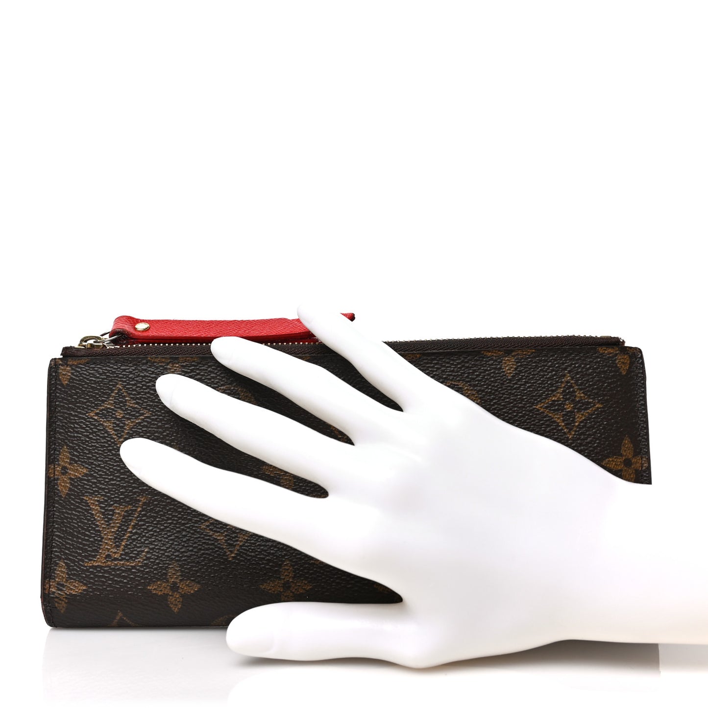 Monogram Adele Wallet Coquelicot