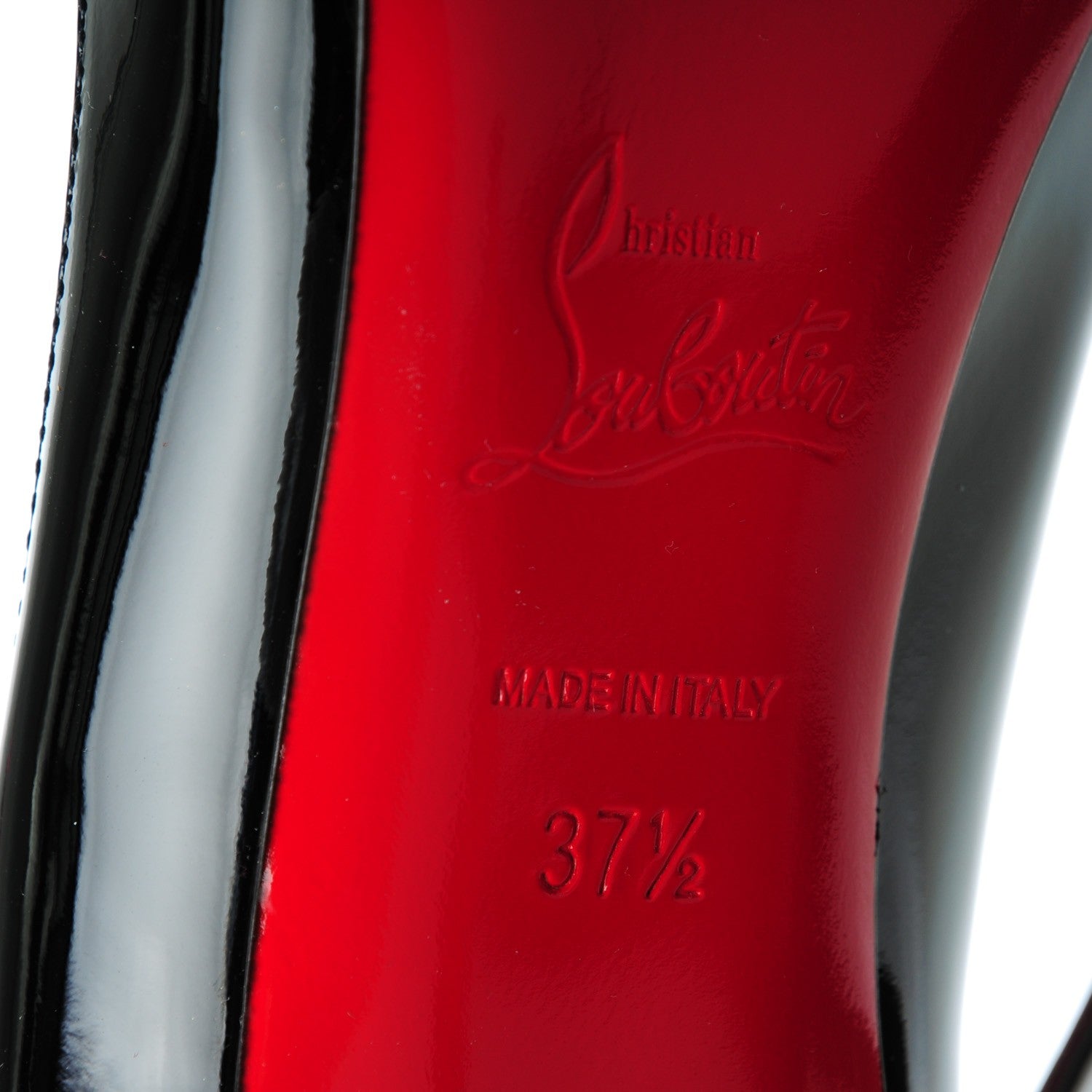 Christian Louboutin Patent So Kate 120 Pumps 37.5 Black 5 of 7