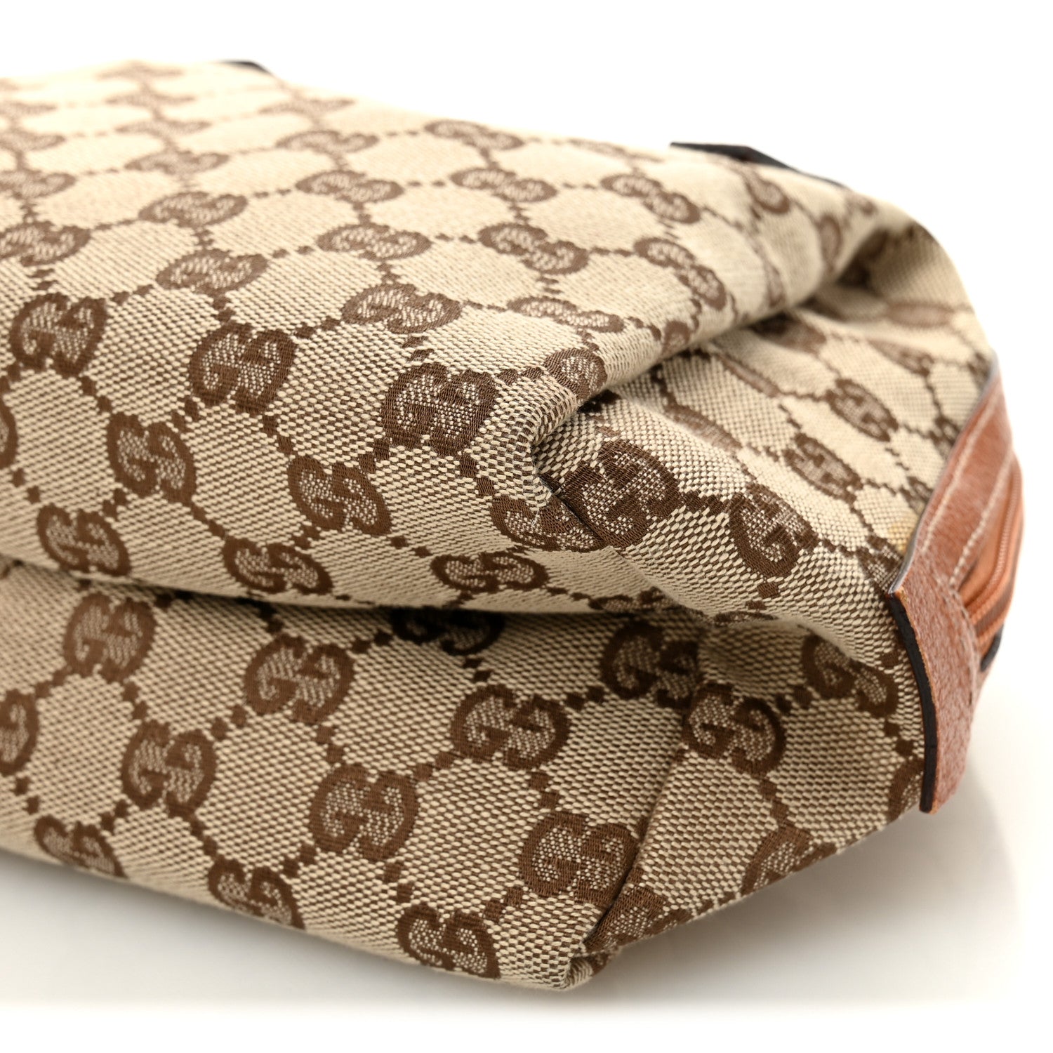 Gucci Monogram Large Balthus Cosmetic Pouch Brown 10 of 10