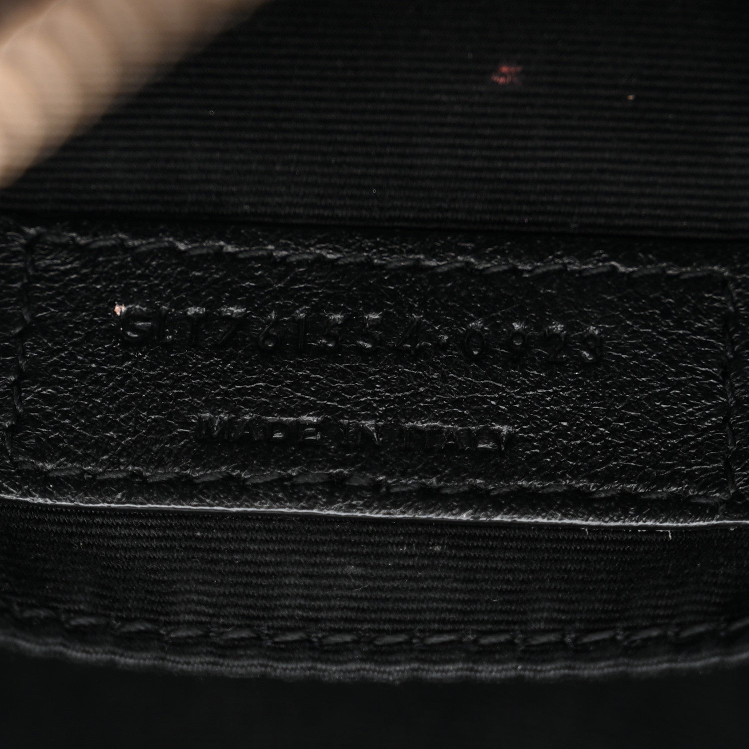 Saint Laurent Calfskin Matelasse Monogram Lou Camera Bag Black 7 of 13
