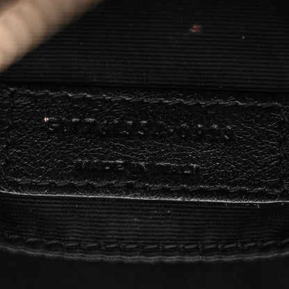 Saint Laurent Calfskin Matelasse Monogram Lou Camera Bag Black 7 of 13