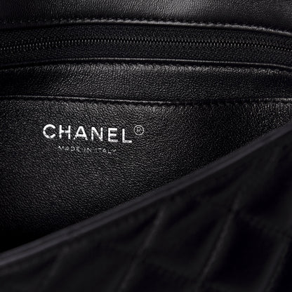 Chanel Lambskin Quilted Mini Rectangular Flap Black 6 of 10