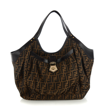 Fendi Zucca Large Chef Tote Tobacco 1 of 8