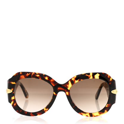 Louis Vuitton Acetate Paris Texas Sunglasses Z1133W Dark Tortoise 2 of 8