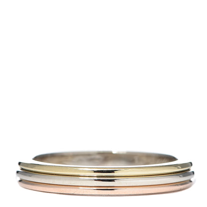 Cartier 18K Pink Yellow White Gold 2.8mm Trinity Wedding Band Ring 48 4.5 1 of 4