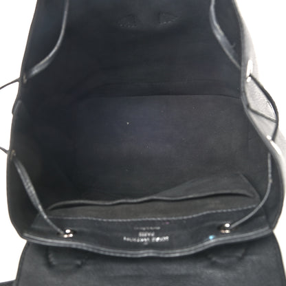 Louis Vuitton Calfskin Lockme Backpack Black 4 of 12