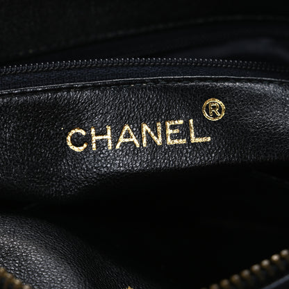 Chanel Lambskin Quilted CC Tassel Camera Case Black 7 of 13