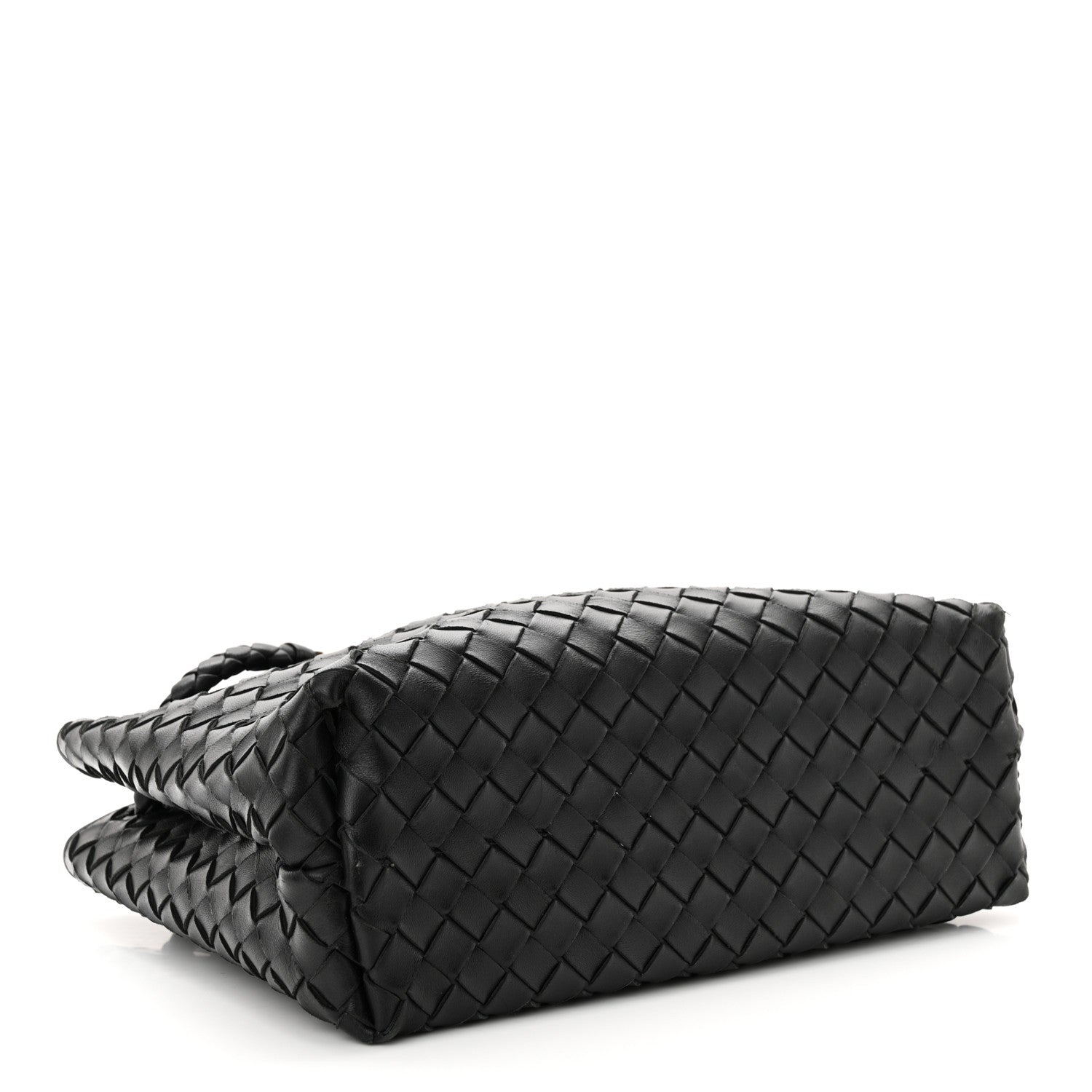 Bottega Veneta Nappa Intrecciato Medium Andiamo Shoulder Bag Black 4 of 12
