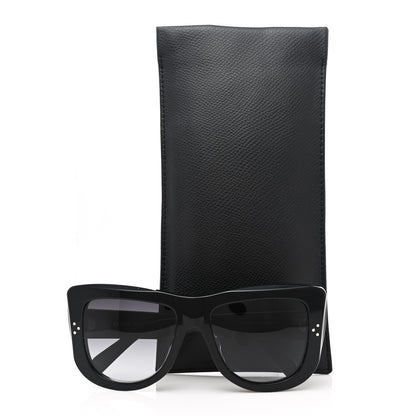 Celine Acetate Square Sunglasses CL40157U Black 7 of 7