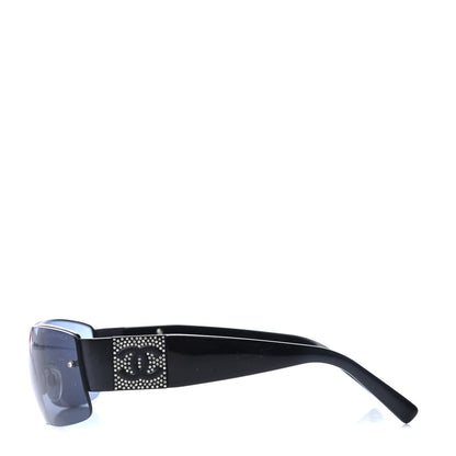Chanel Crystal CC Sunglasses 4117-B Black 3 of 4
