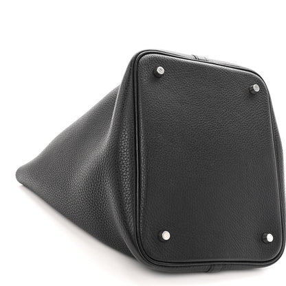 Hermes Taurillon Clemence Picotin Lock 22 MM Black 9 of 10