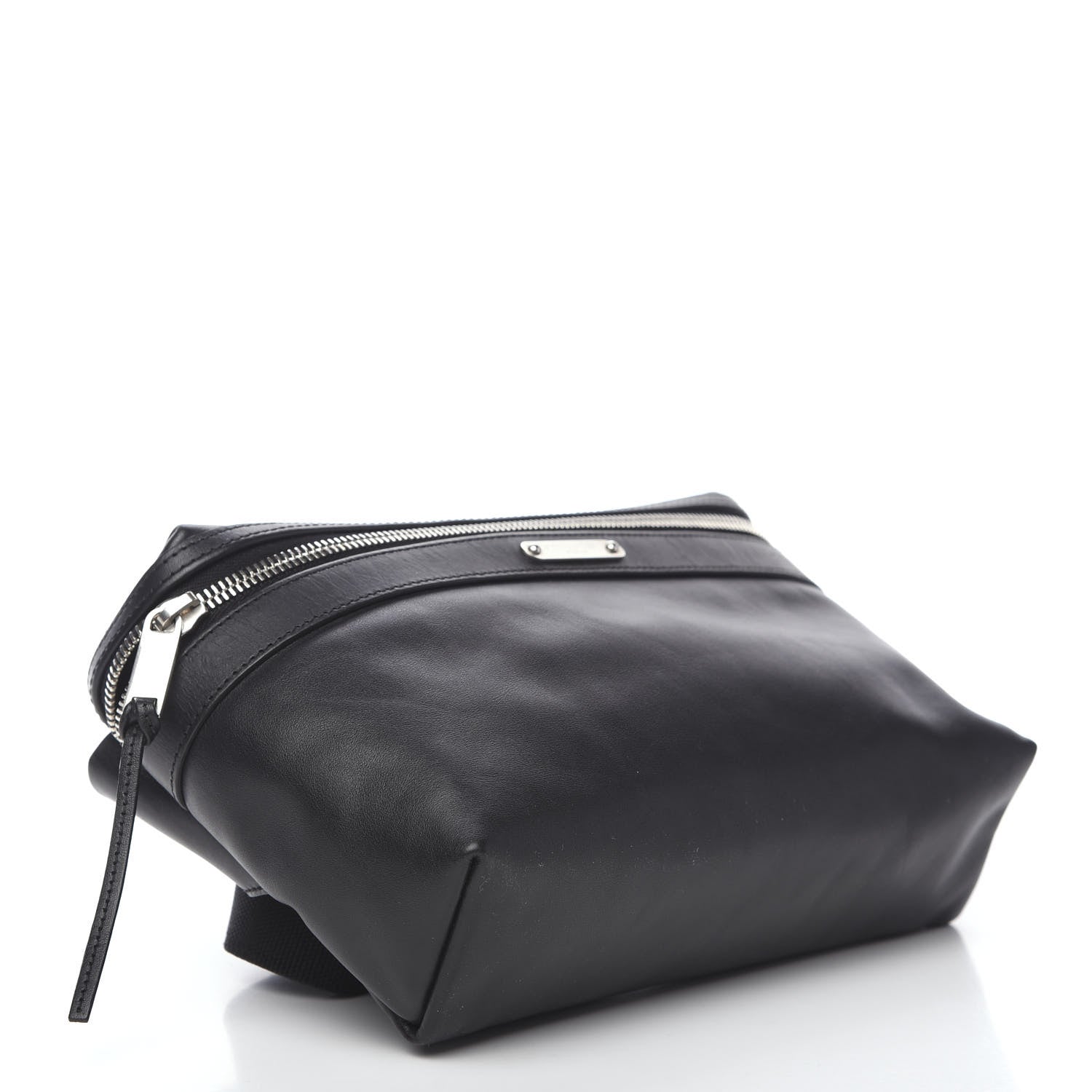 Saint Laurent Calfskin City Belt Bag Black 3 of 9