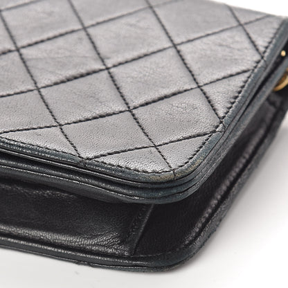 Chanel Lambskin Quilted Mini Flap Black 9 of 11