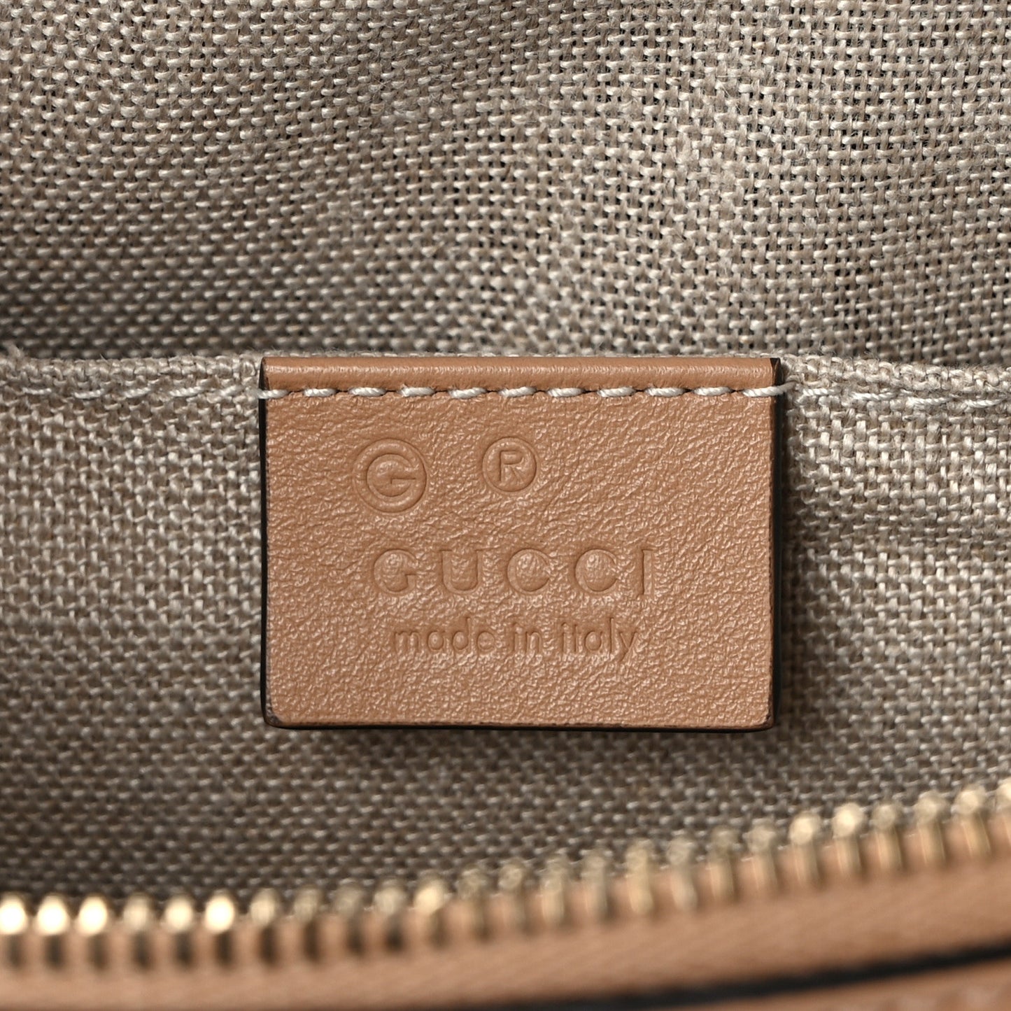 Soft Microguccissima Mini Dome Bag Camelia