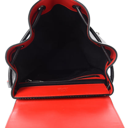 Christian Louboutin Calfskin Spiked Explorafunk Backpack Black 5 of 10