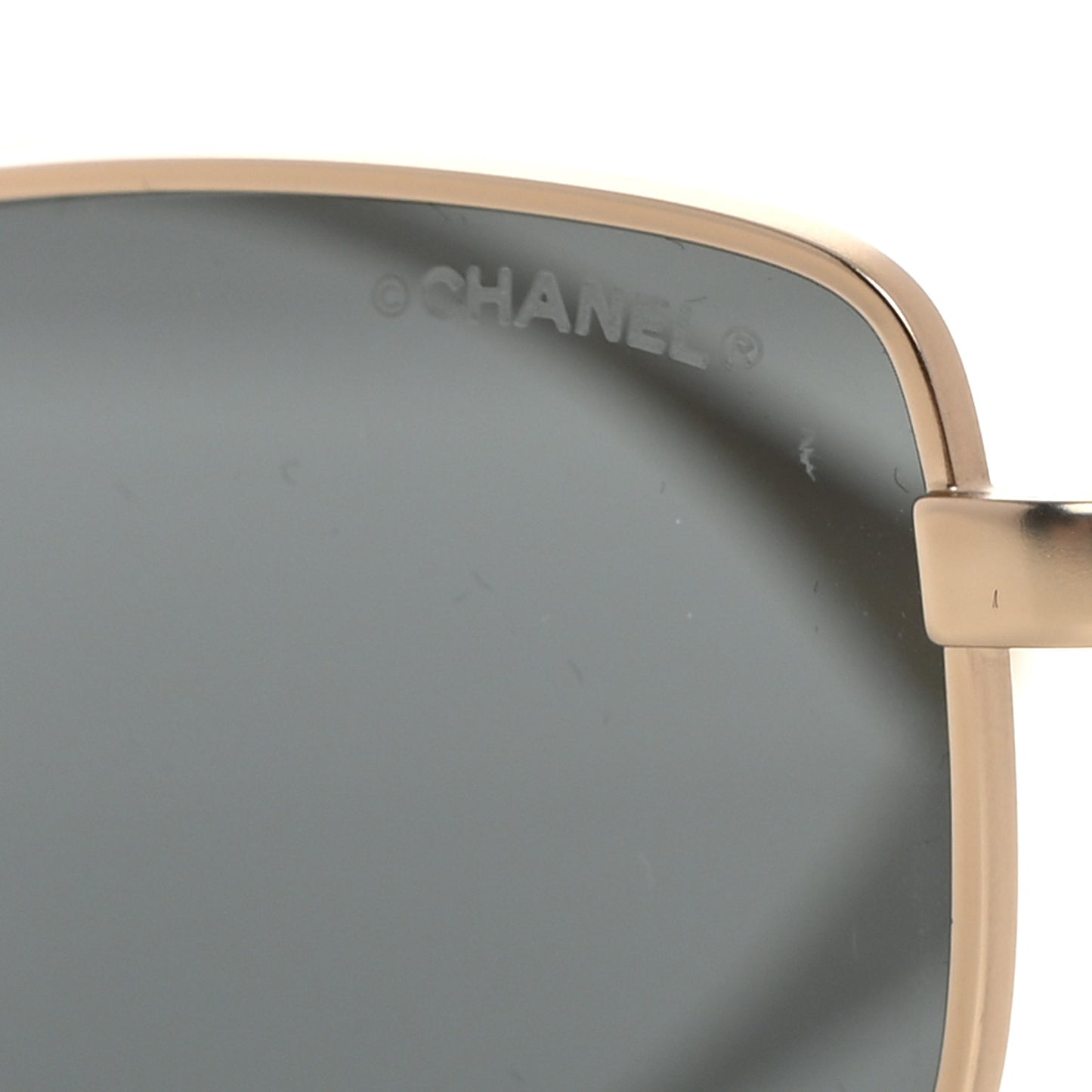 Metal Crystal Sparkling Wheat Rectangle Sunglasses 71584 Gold