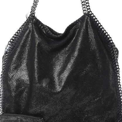 Stella McCartney Shaggy Deer Big Falabella Tote Black 6 of 8