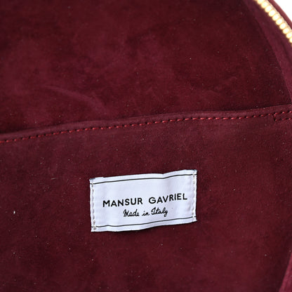Mansur Gavriel Calfskin Circle Bag Rococo 6 of 9