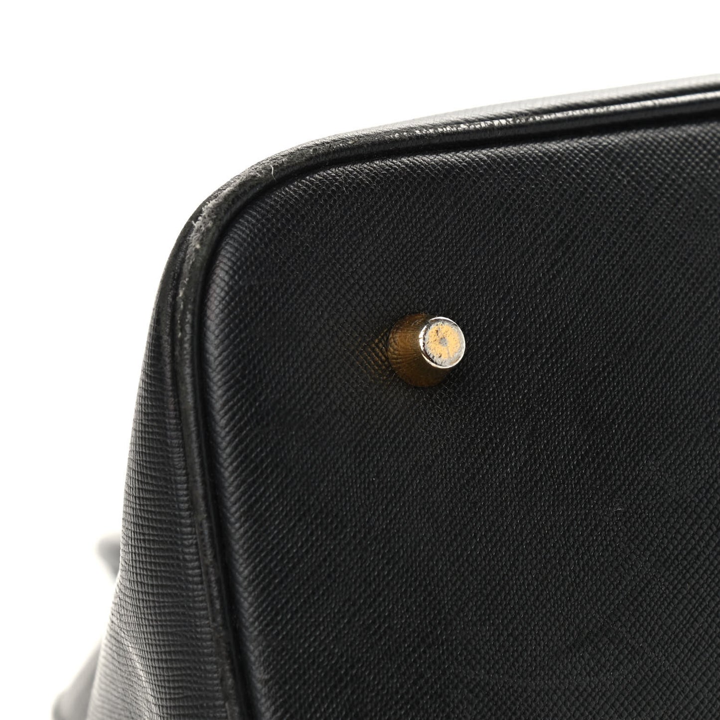 Saffiano Lux Large Promenade Tote Black