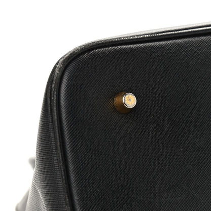 Prada Saffiano Lux Large Promenade Tote Black 15 of 18