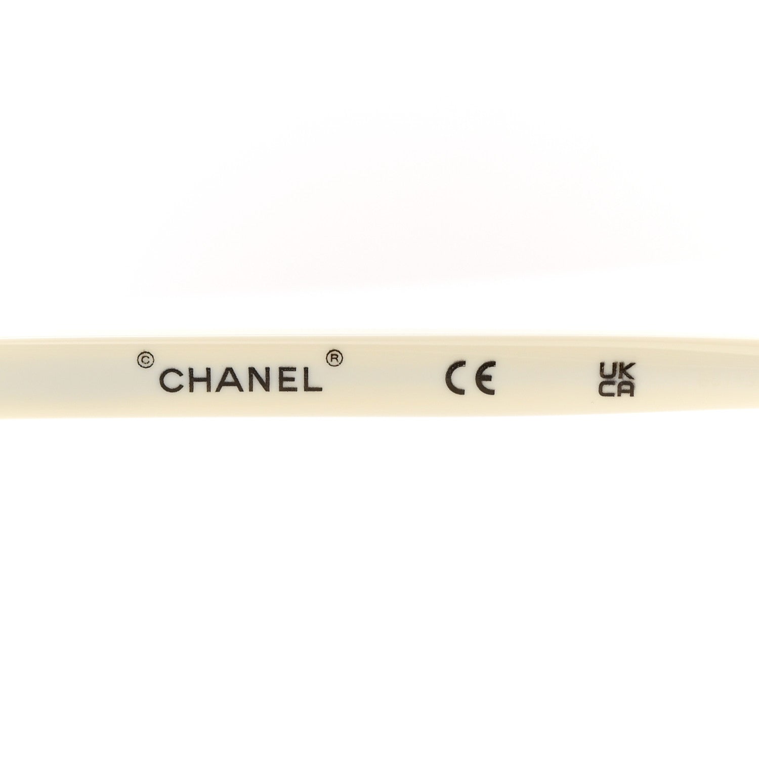 Chanel Acetate Round Sunglasses 71572A White 5 of 8