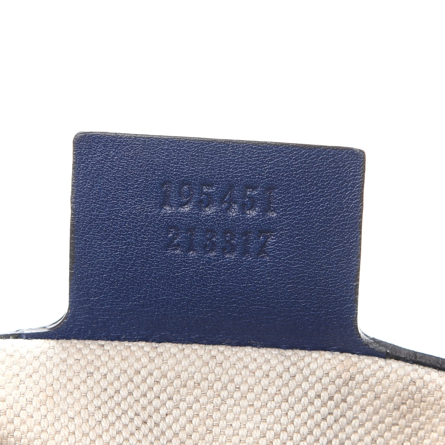 GG Plus Monogram Medium Boston USA Flag Unicef Duffle Blue